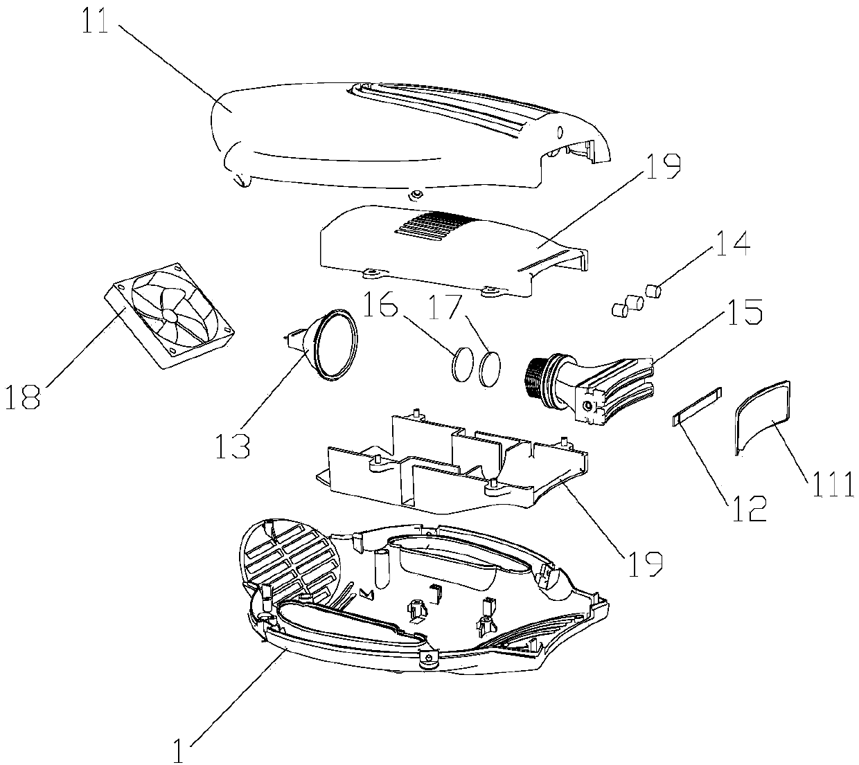 Method and device for bleaching teeth