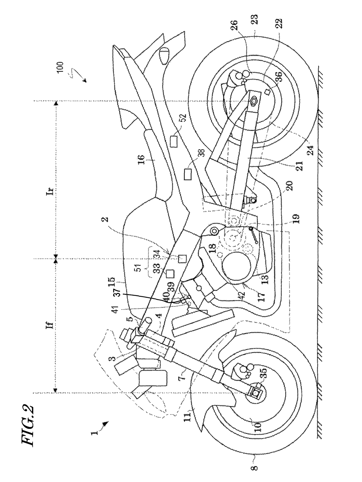 Straddled vehicle