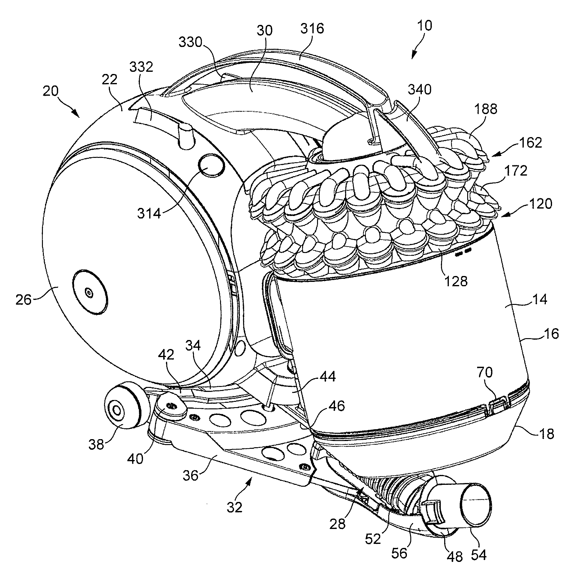 Surface treating appliance