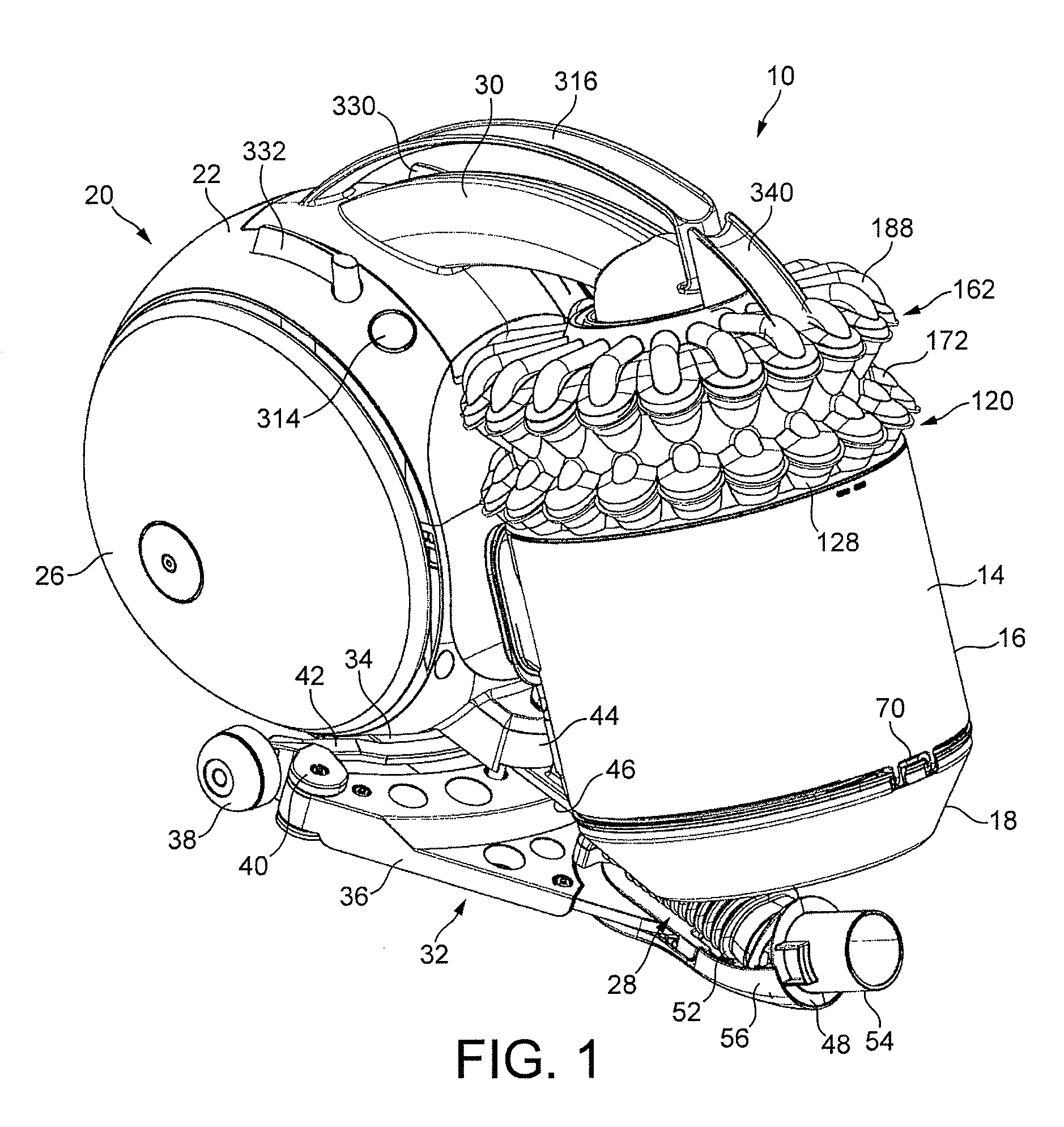 Surface treating appliance