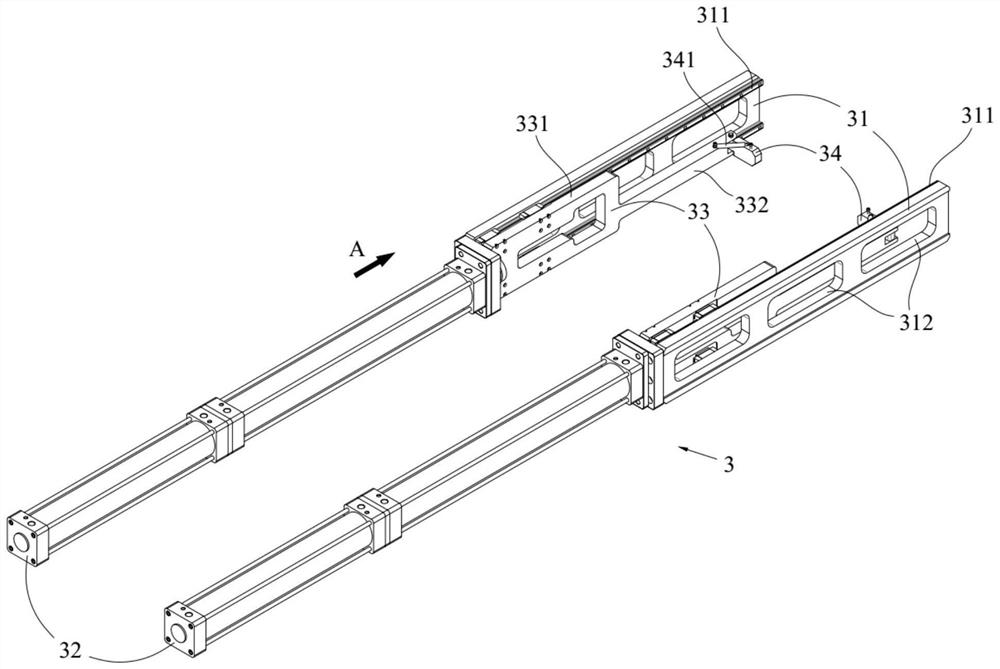 A mechanism for pushing out a battery case