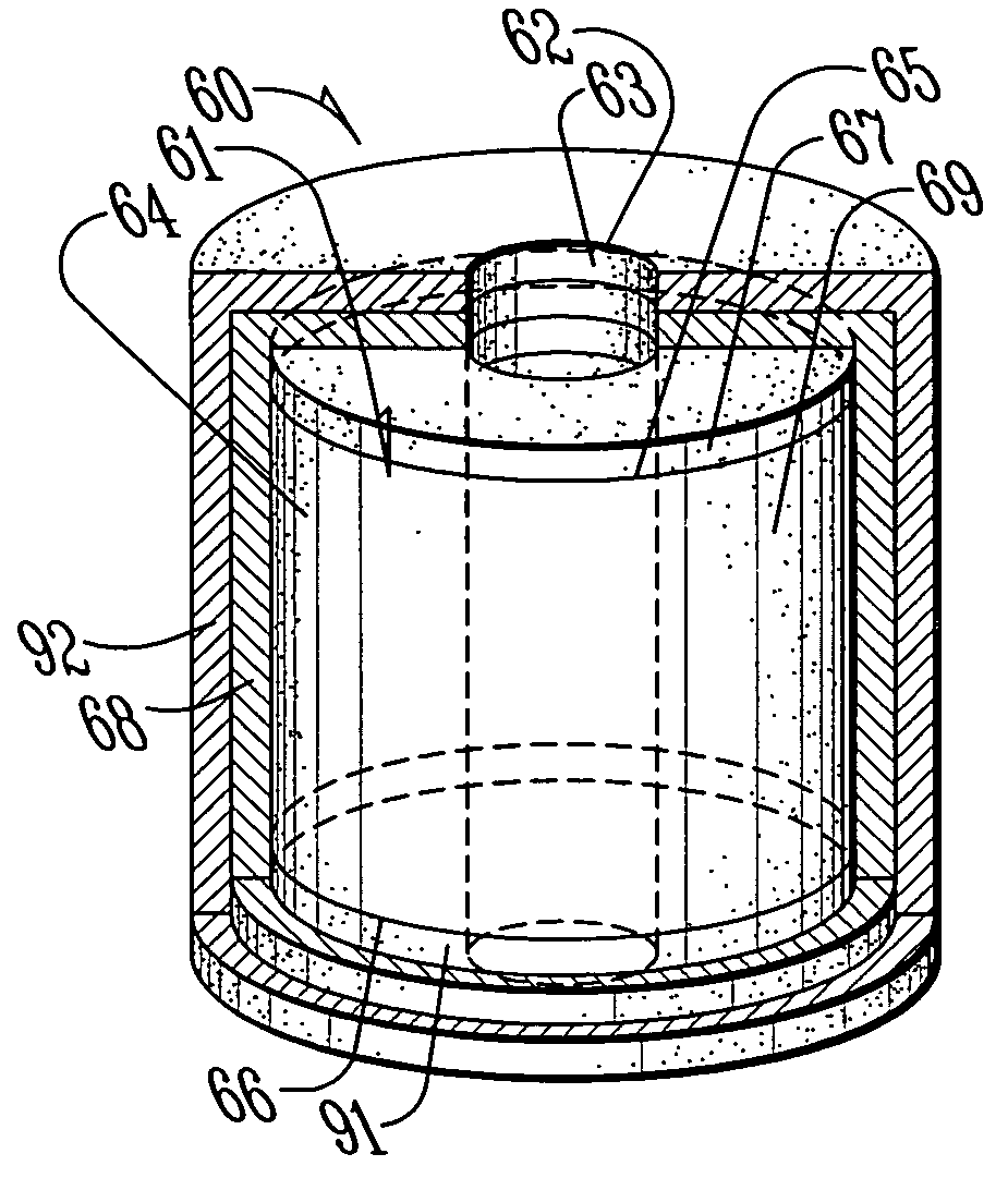 Extended release perforated tablet