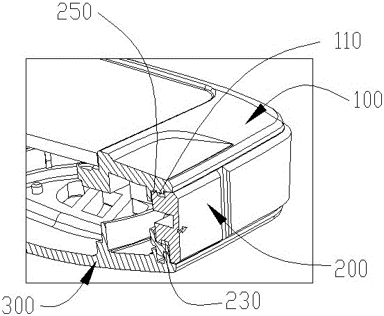 Waterproof plug structure and waterproof mobile phone using the structure