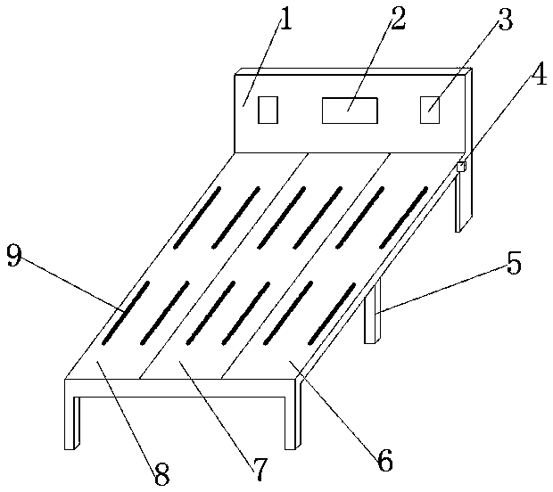 Fall-arrest intelligent bed of children