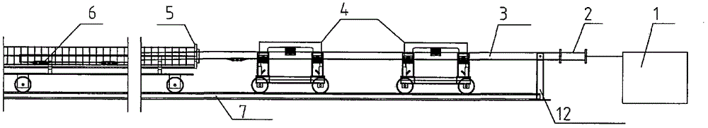 Novel die-compounding and distributing system and method for producing concrete pile