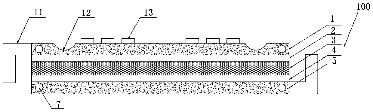 Pressure-resistant greening brick and preparation method thereof