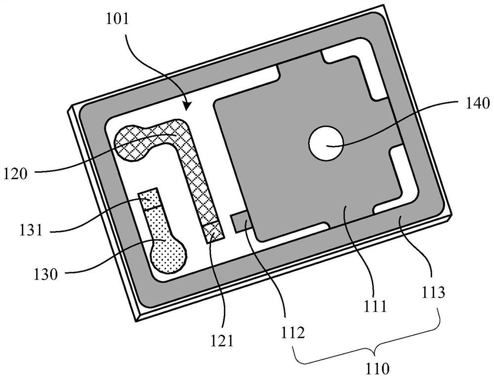 Packaging method, MEMS microphone and packaging structure thereof