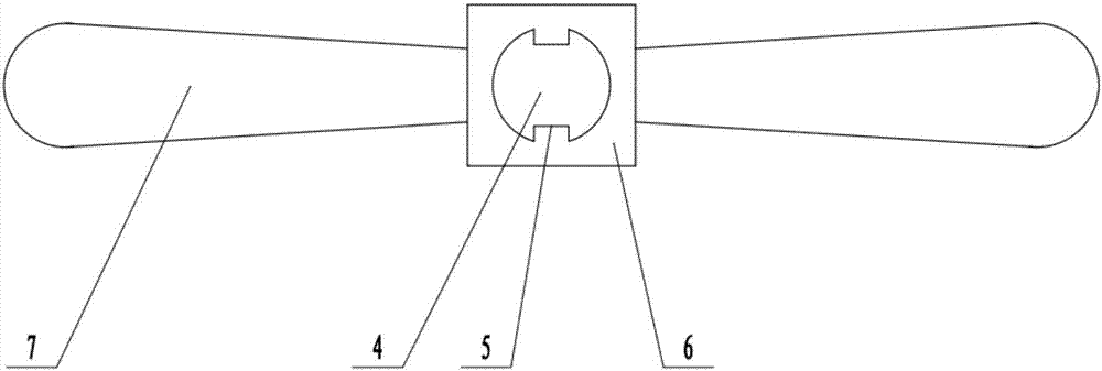 Rotational living sewage aeration mechanism