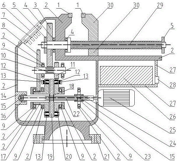 Electric bench screw