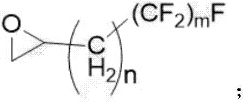 Diffluent side-chain fluorine-containing polyether diol prepared from perfluorinated ethylene oxide and multicomponent cyclic ether through copolymerization