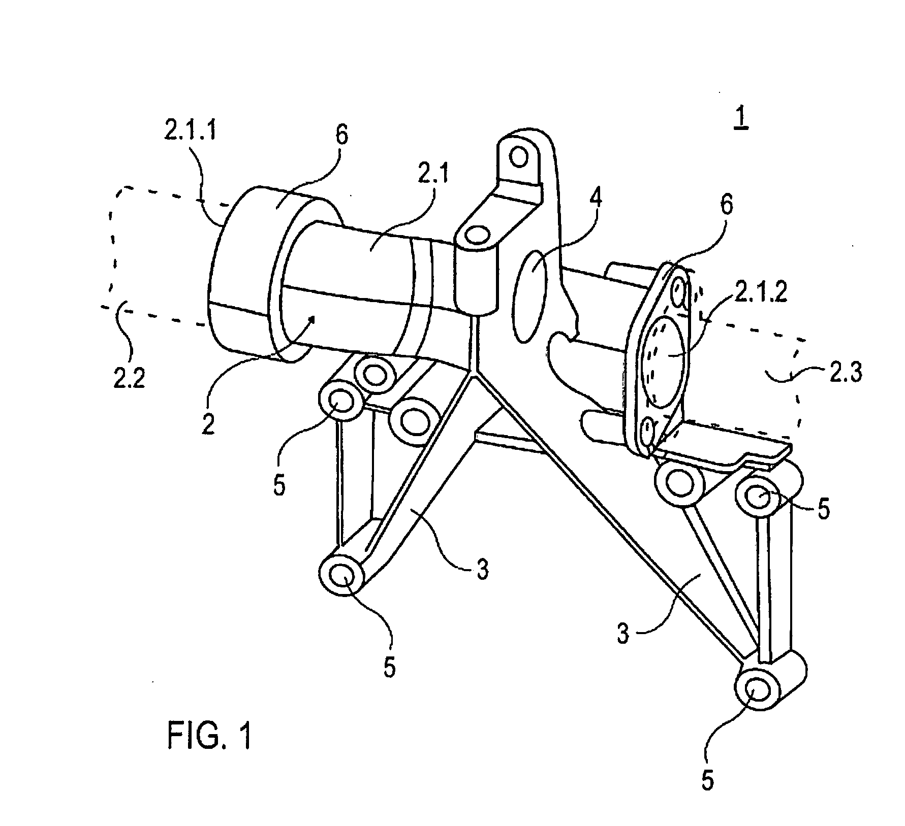 Exhaust gas recirculation line holder