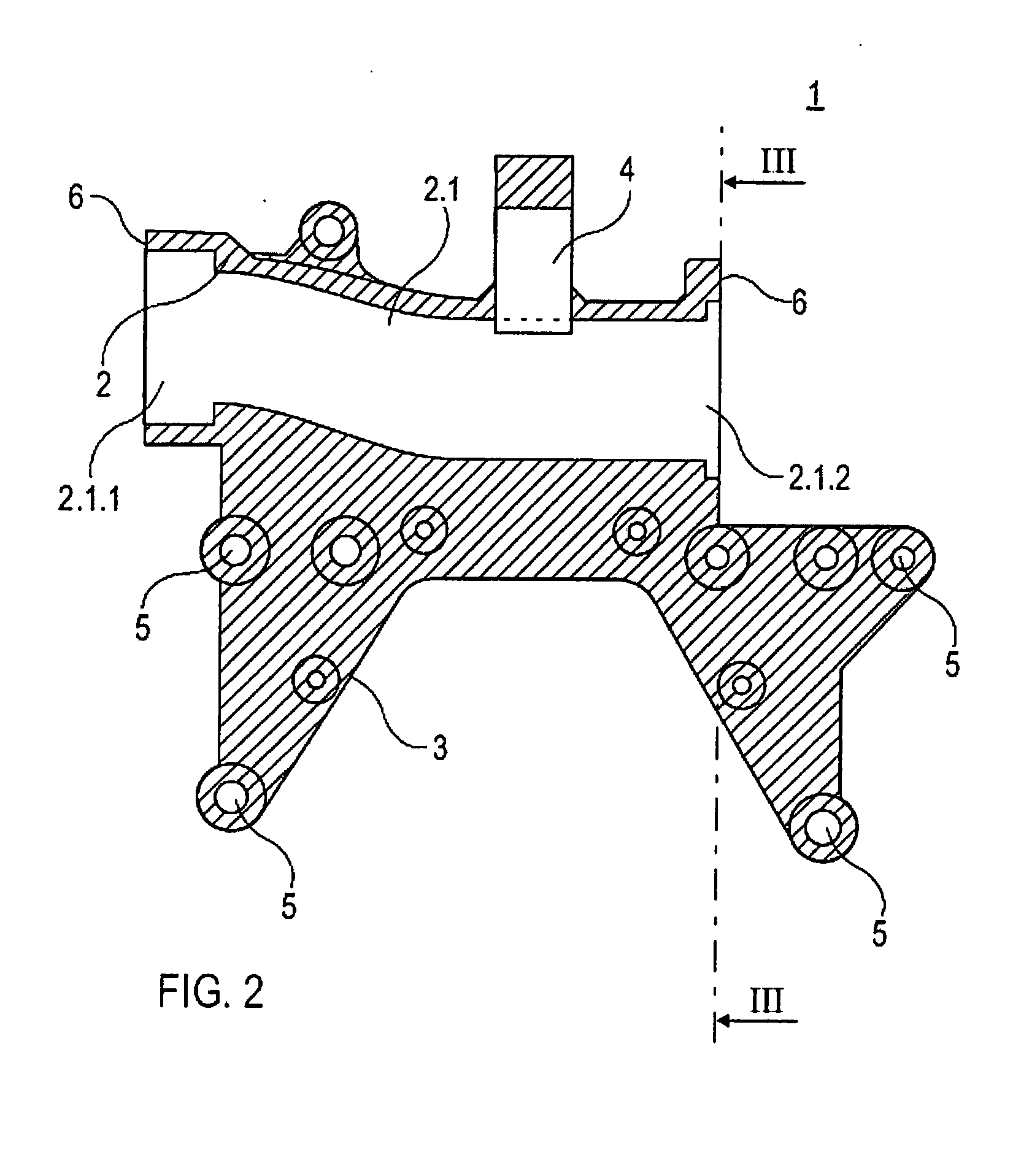 Exhaust gas recirculation line holder