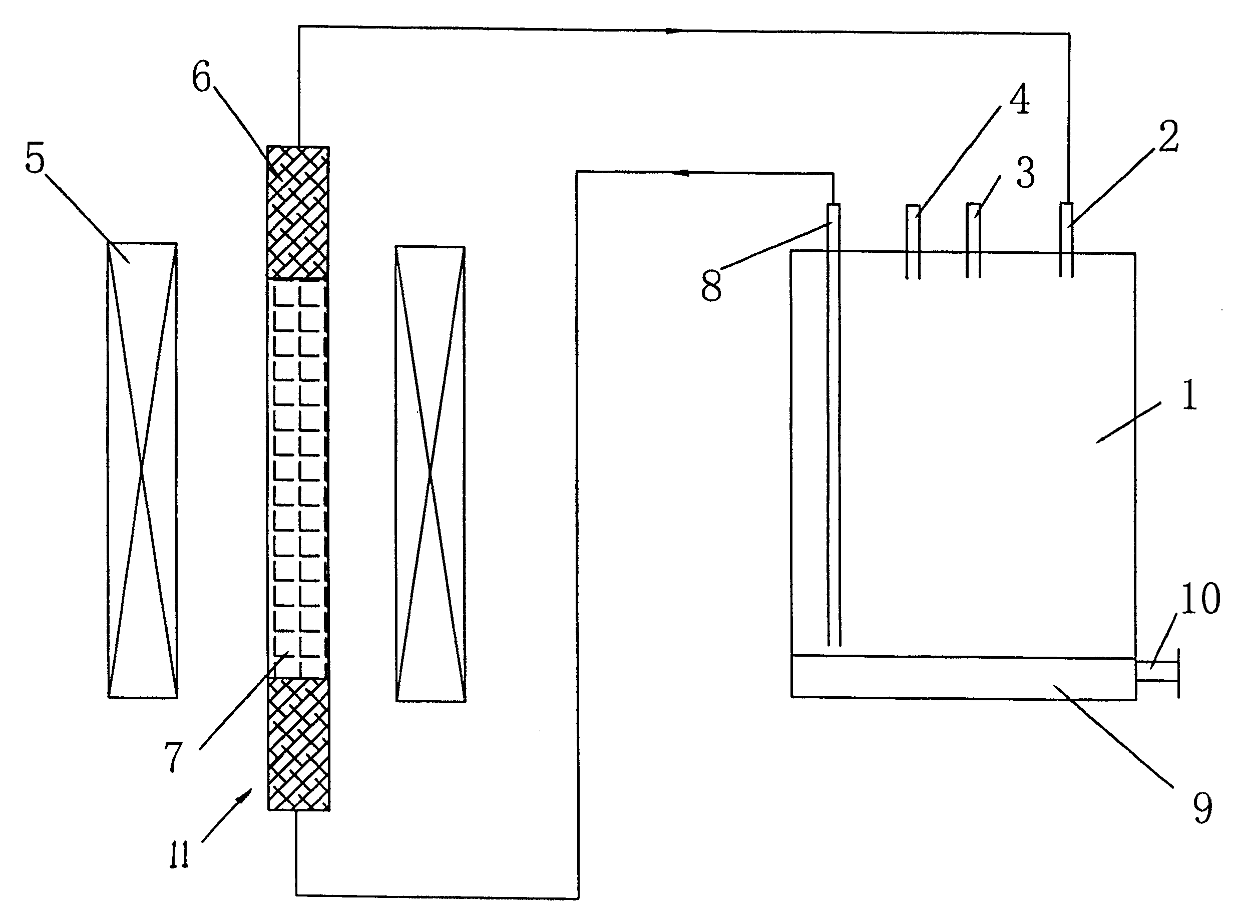 Technique for reclaiming and utilizing product gas absorbed by molecular sieve in the separation process of neon isotope