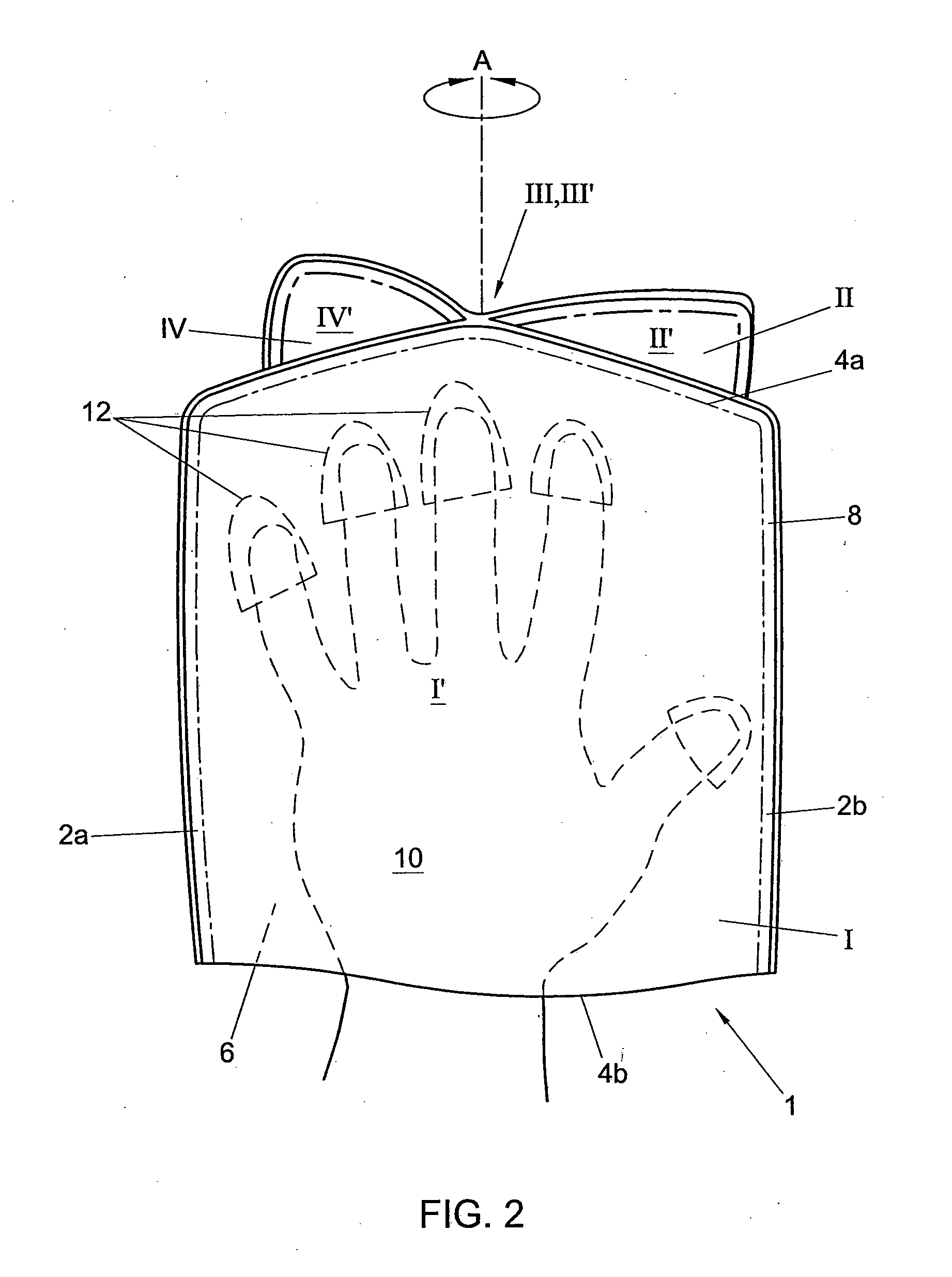 Multi-sided washcloth