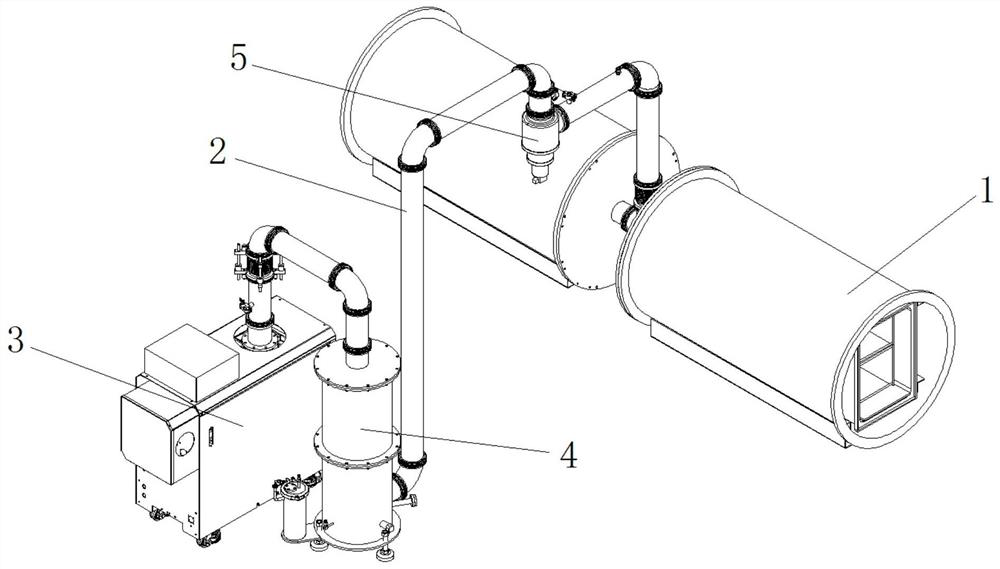 Atomic layer deposition equipment with multiple furnace tubes