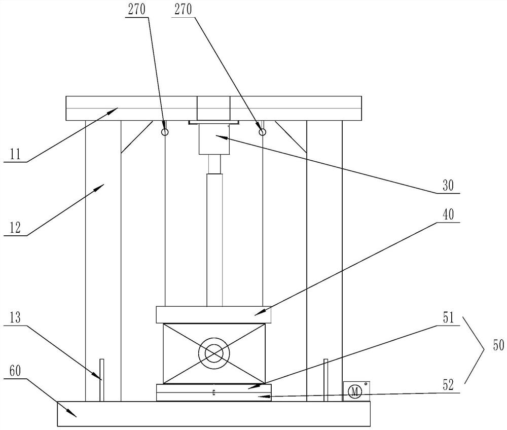 Valve pressure testing device