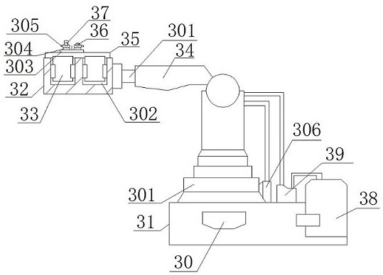 Electrostatic spraying casting forming system and using method