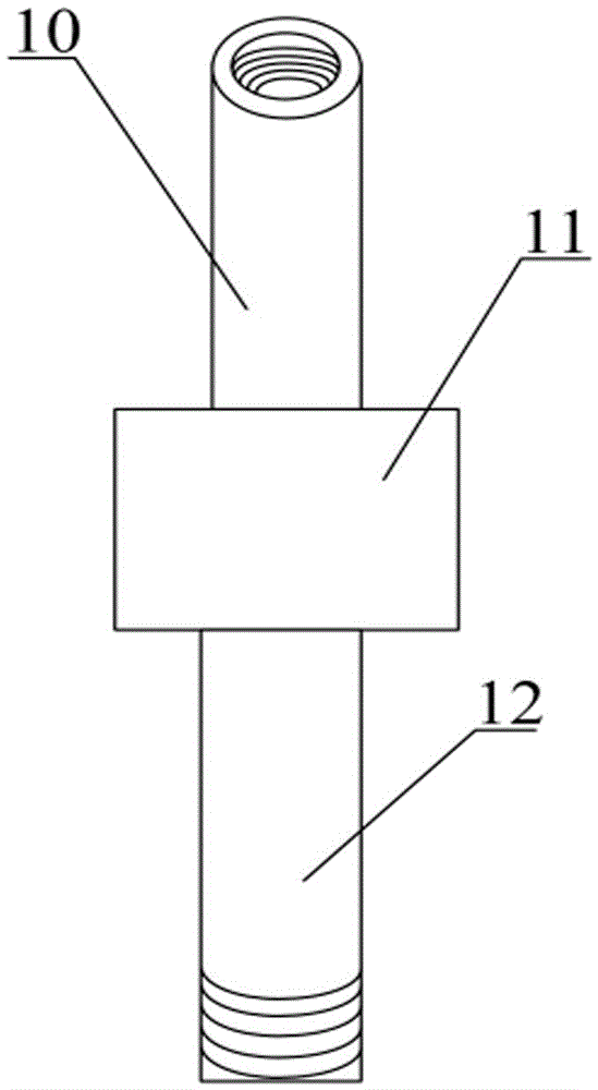 Column type lifting water drill