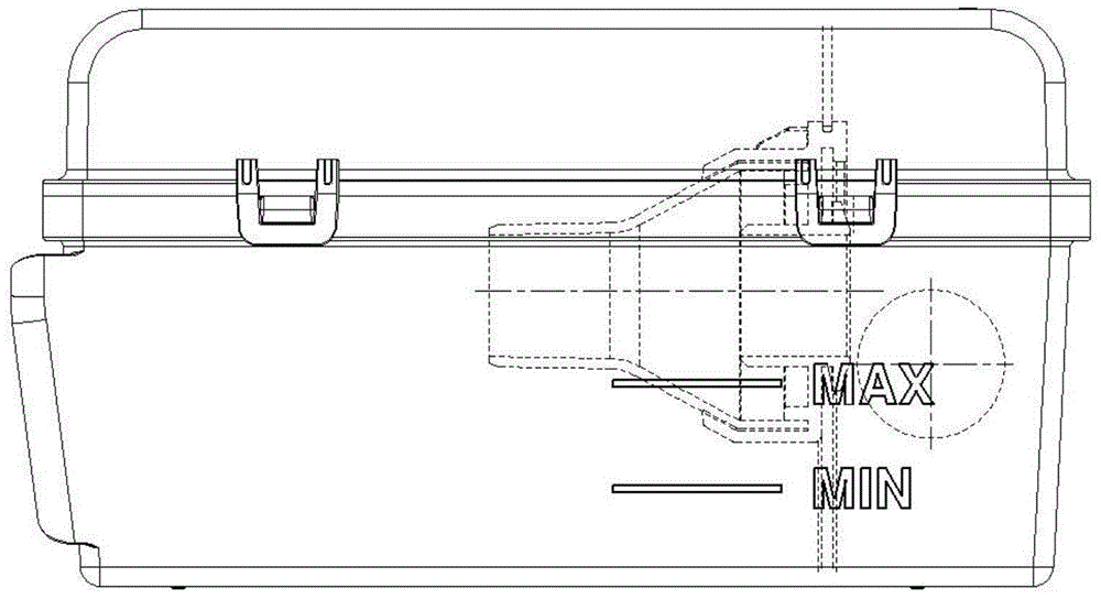 water tank for ventilator