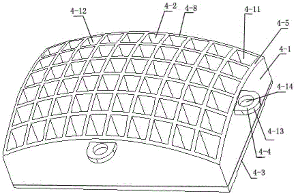 Composite material precision molding tool for airplane and precision molding manufacturing method