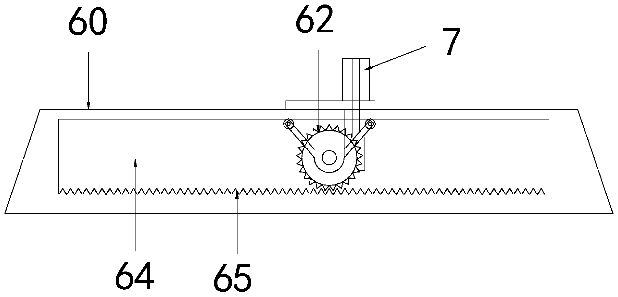 Concrete slump detection device capable of regulating compaction plate