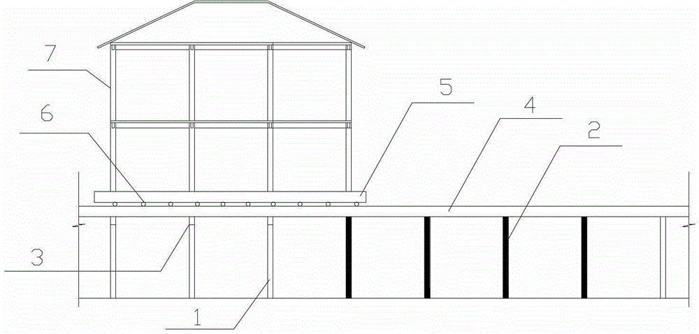 Method for development and utilization of underground space by building moving