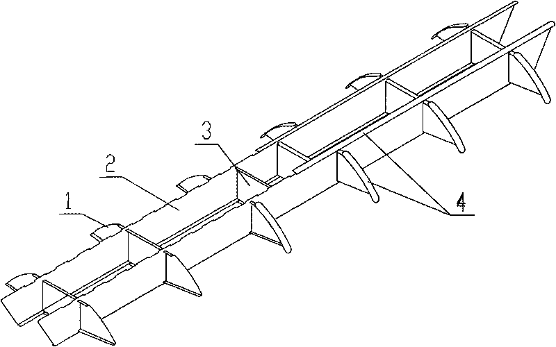 Wave-preventing device of railway liquid tank car