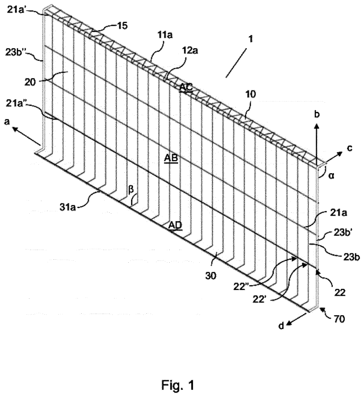 Mesh panel and a safety barrier system