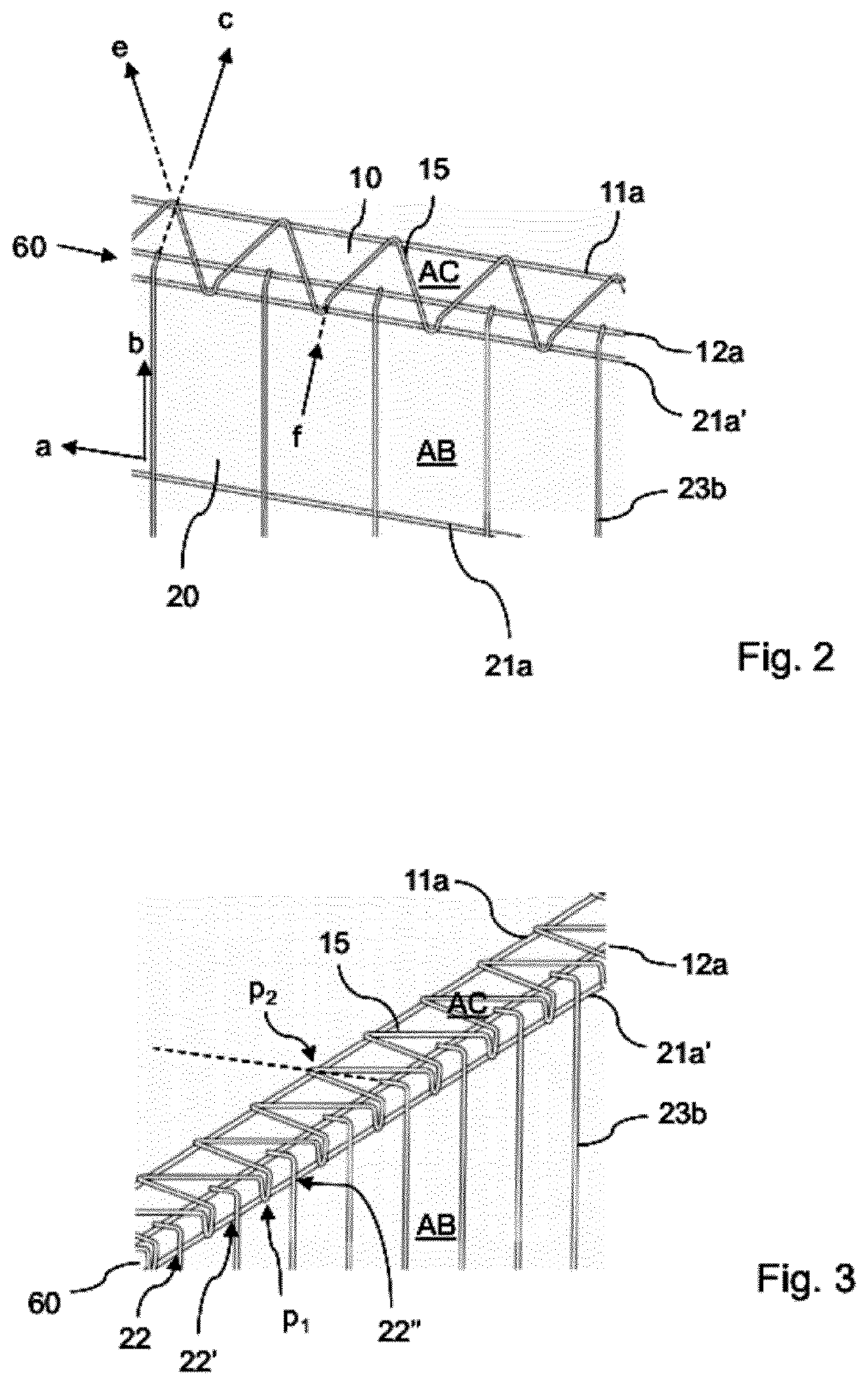 Mesh panel and a safety barrier system