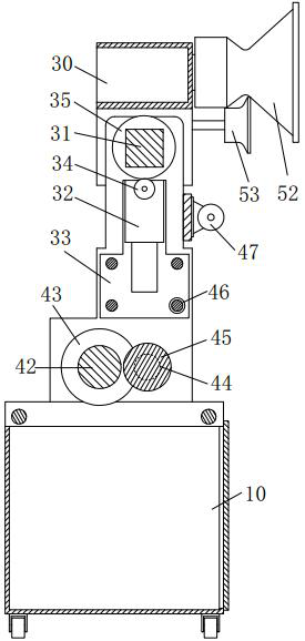 A live working method for vertically arranged conductors