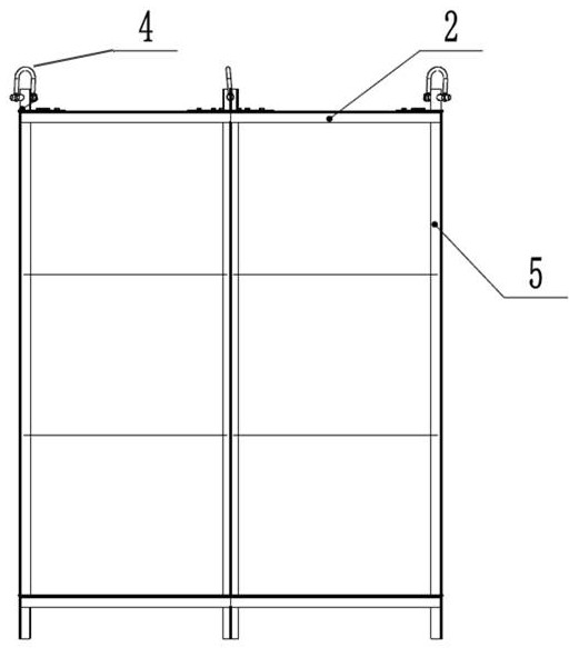 Hexagonal bottom-sinking type holothurian culture device