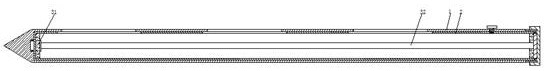 Sampling device for detecting water content of cement clinker