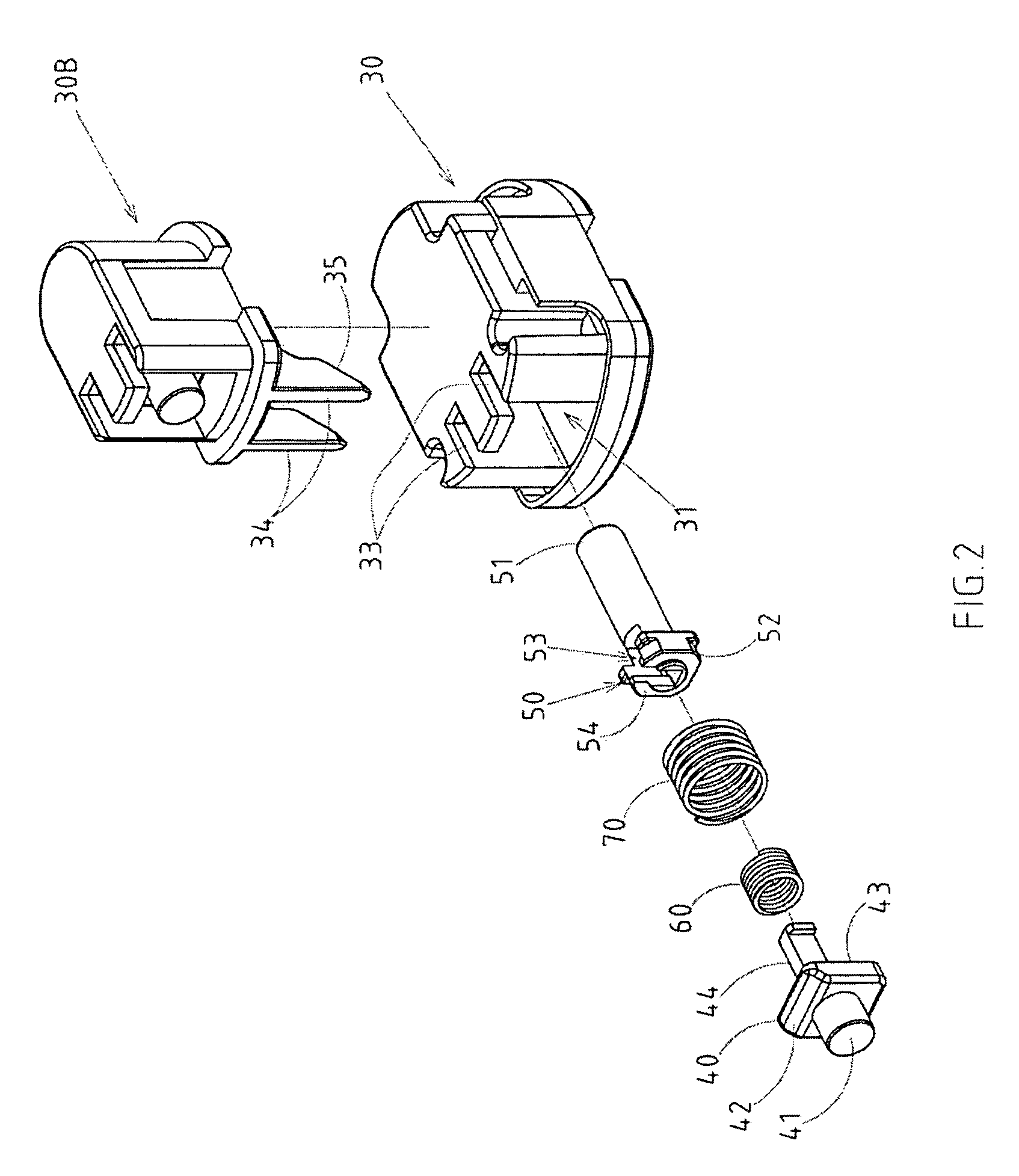 Structure of an extendable pull handle for luggage