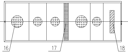 Integrated rural domestic sewage treatment equipment and sewage treatment method