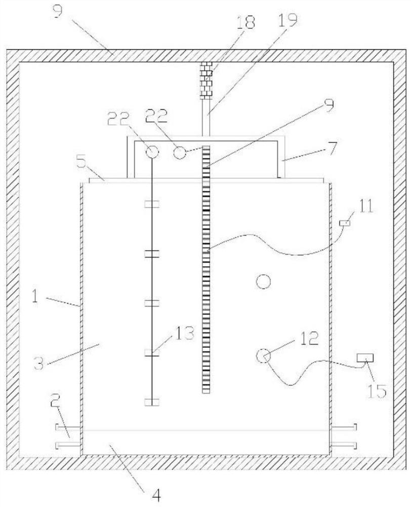 Model device for measuring negative frictional resistance of pile foundation in under-consolidated soil, preparation method and test method