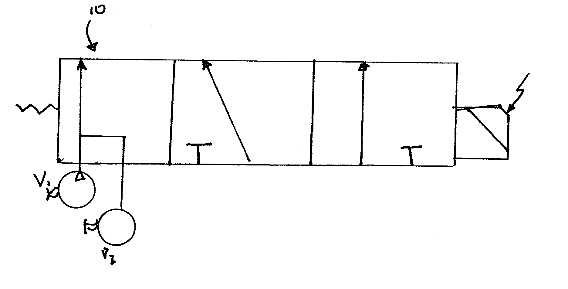 Multiple stage hydraulic pump system