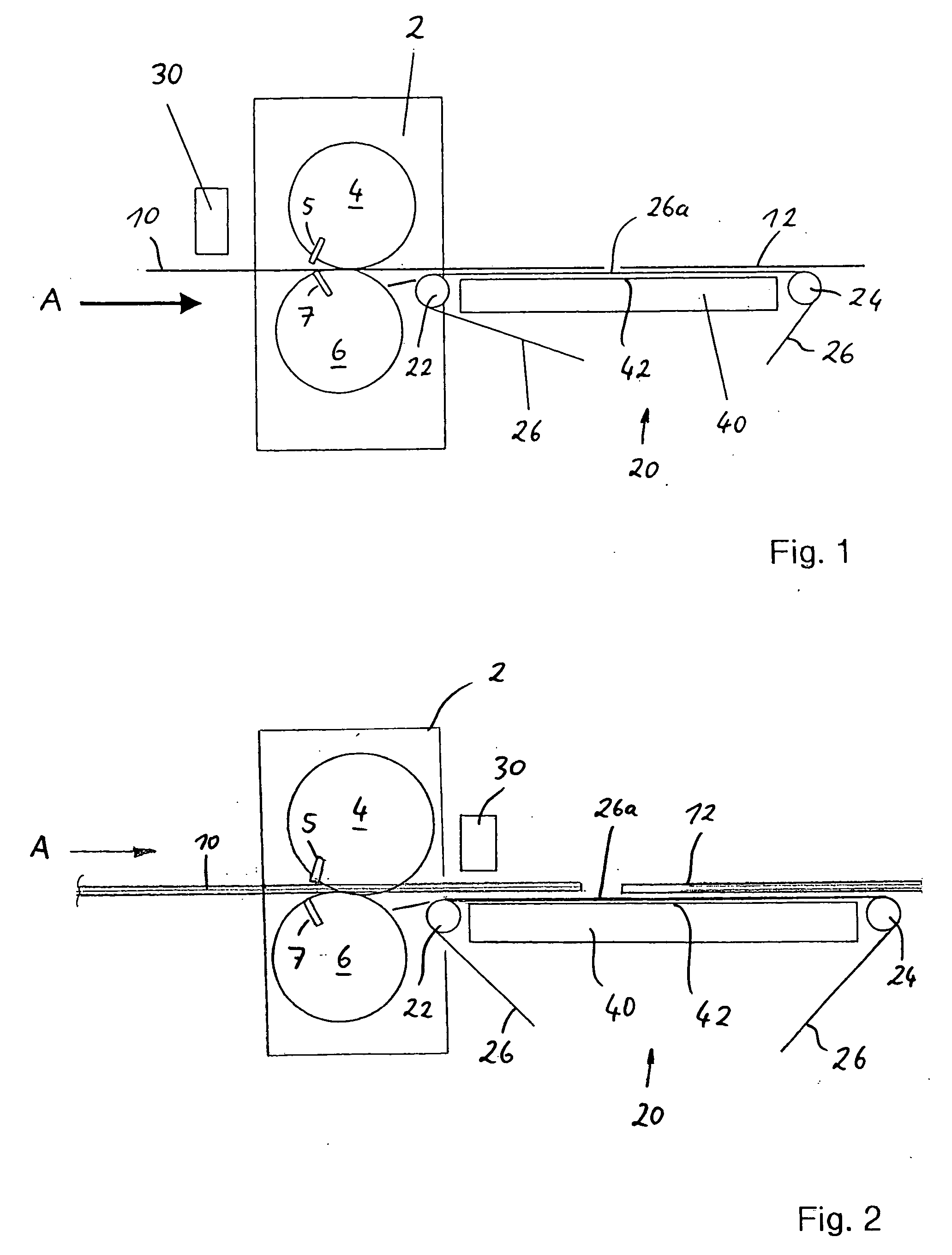 Apparatus for treating elongated multi-layer webs of electrostatically chargeable material