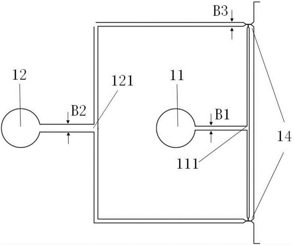 Digital PCR (polymerase chain reaction) chip and preparation method thereof