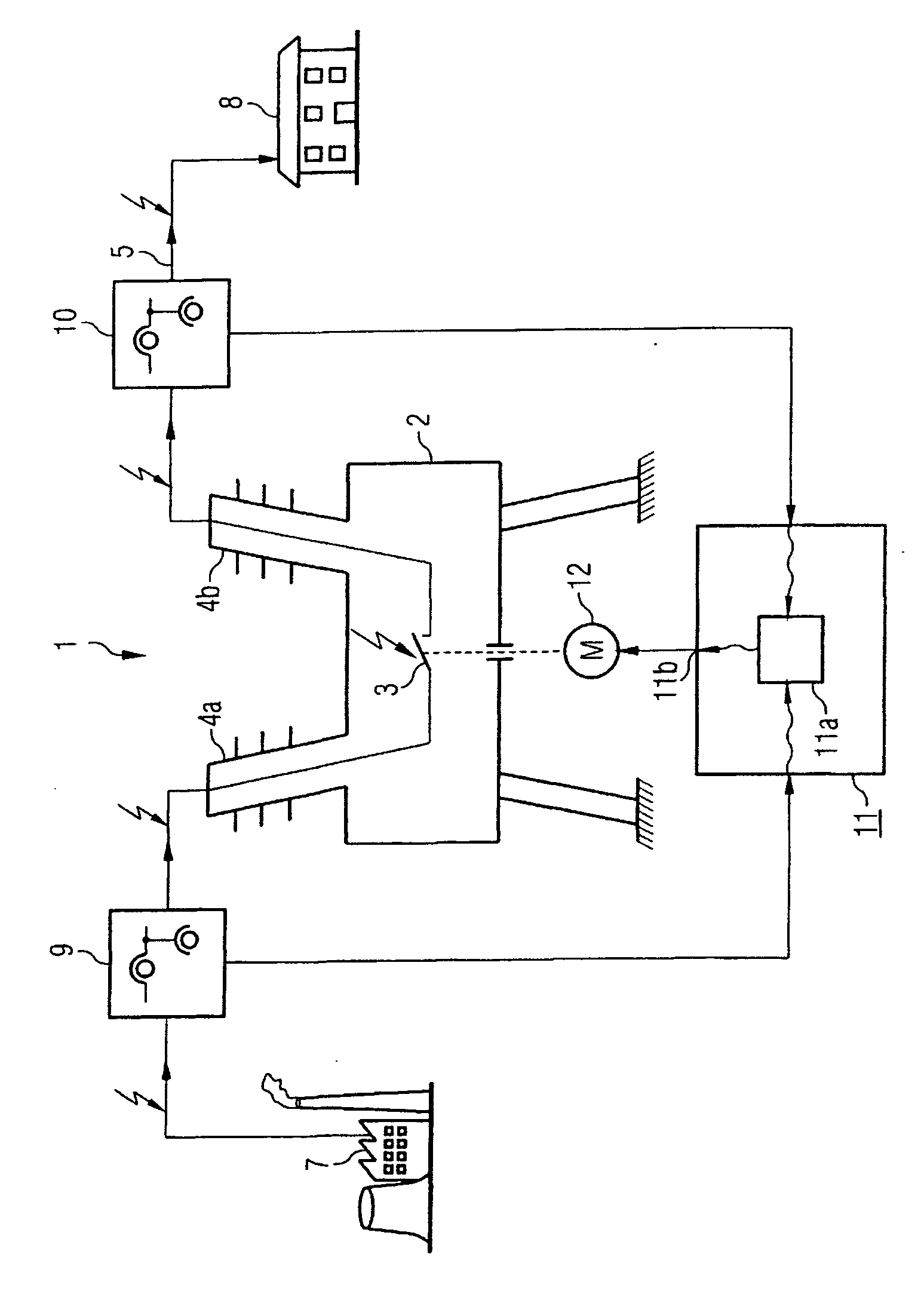 Method for predicting a future voltage and/or current curve