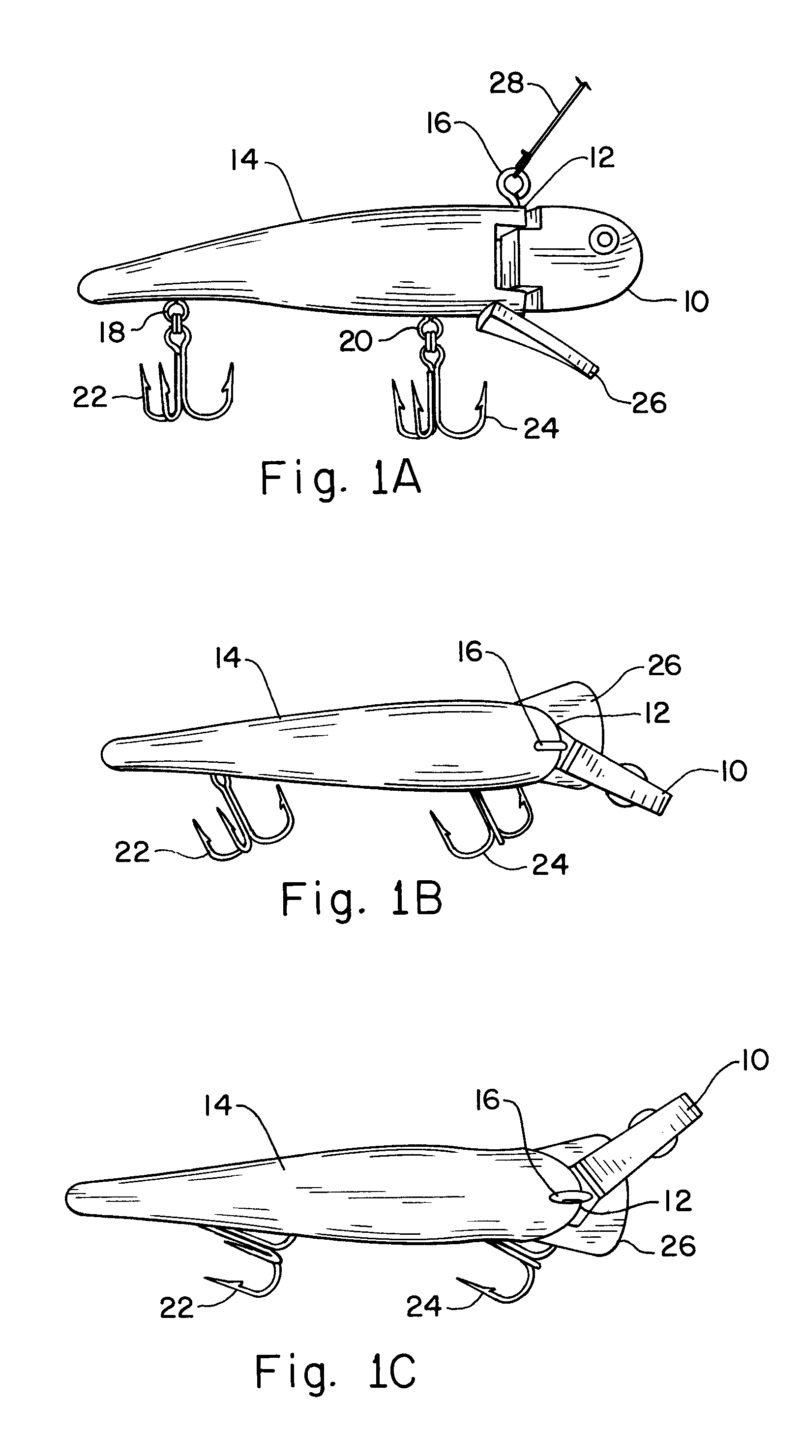 Highly maneuverable fishing lure