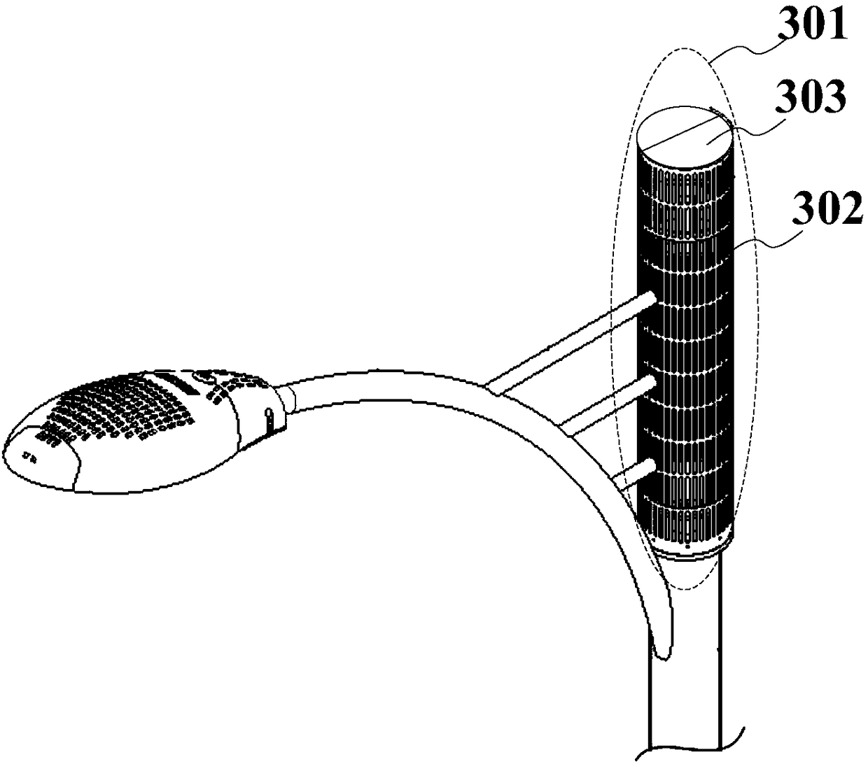 Smart street lamp, smart street lamp system and method for smart street lamp system to control unmanned aerial vehicle