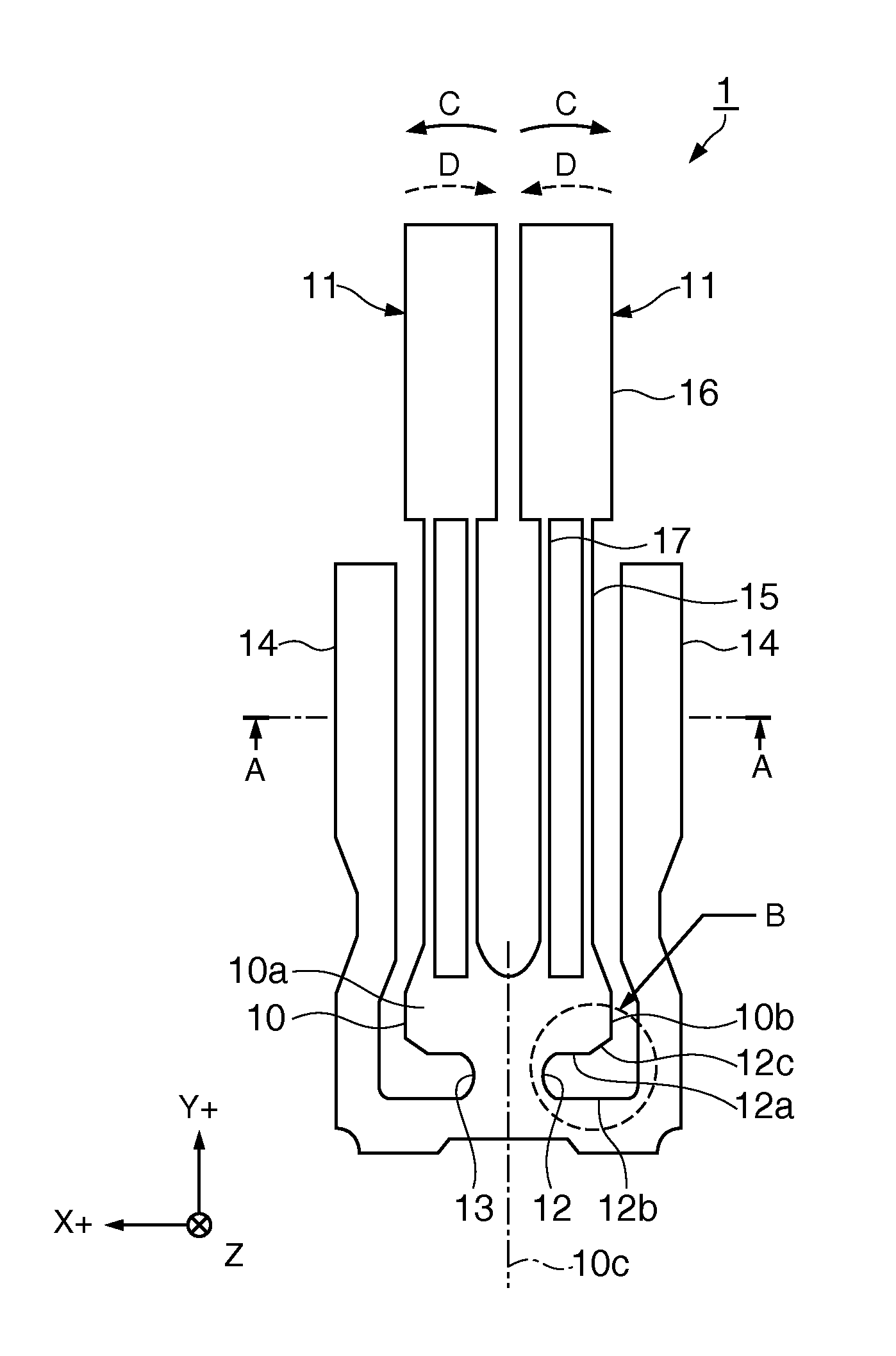 Resonator element, resonator, oscillator, and electronic device