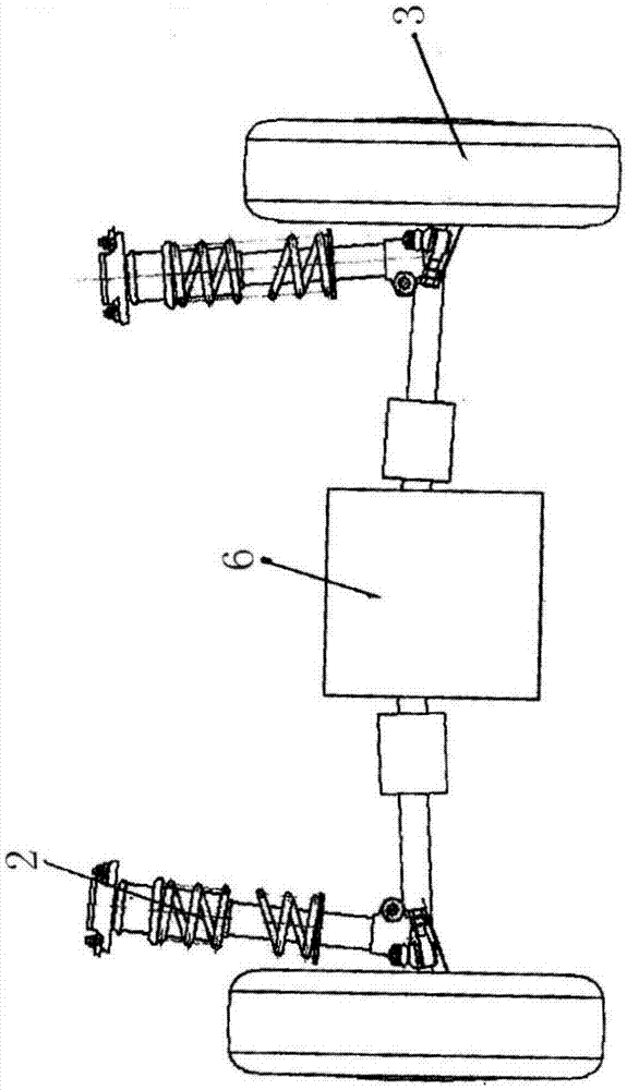 Dual-power-driving vehicle chassis assembly with front independent suspension and rear independent suspension