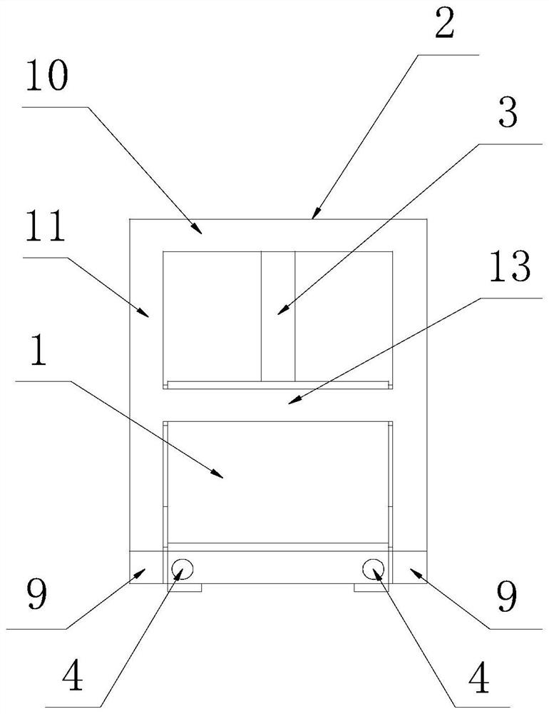 Self-propelled lifting device for battery replacement of electric vehicle