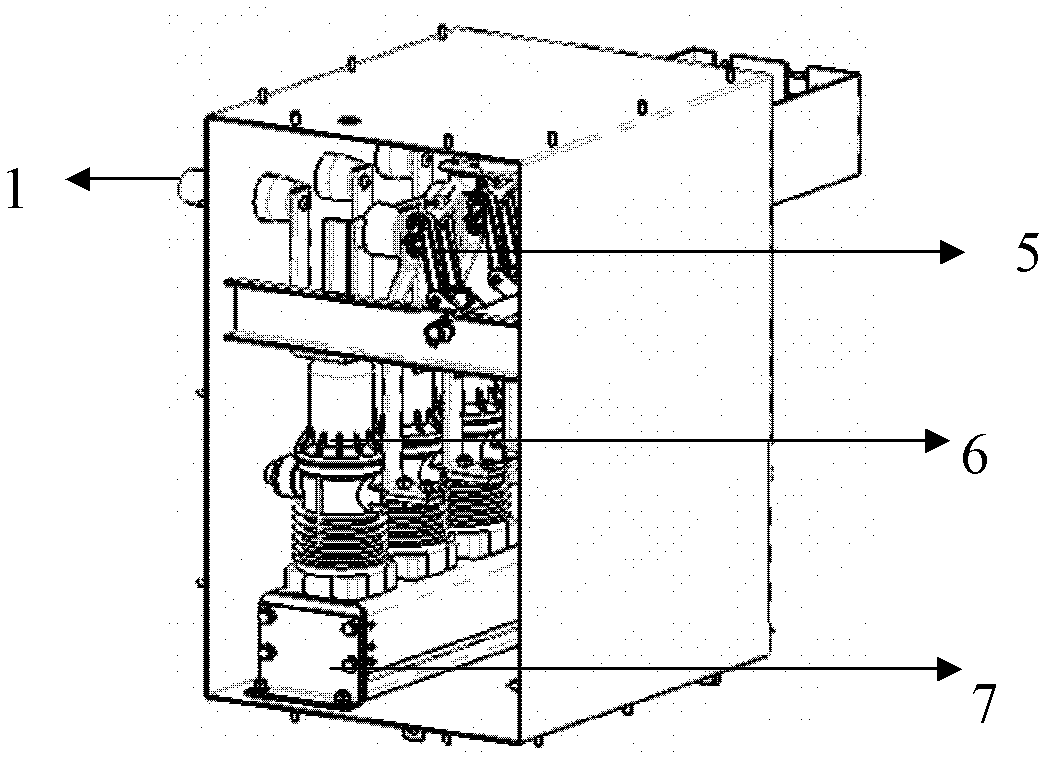 Aerated switch cabinet