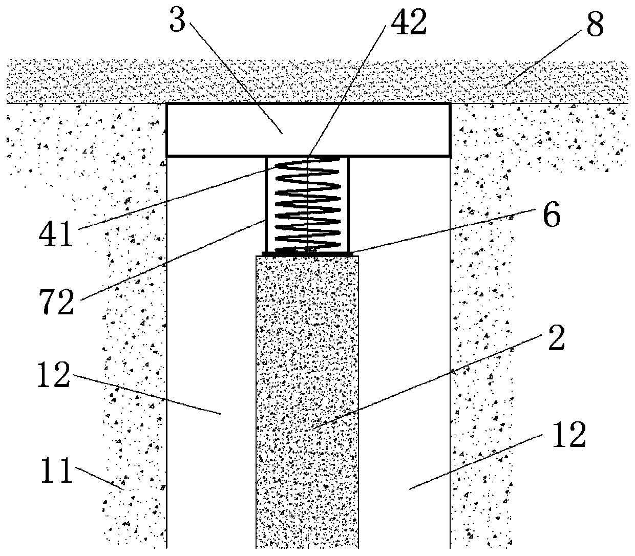 Lifting type aeration device