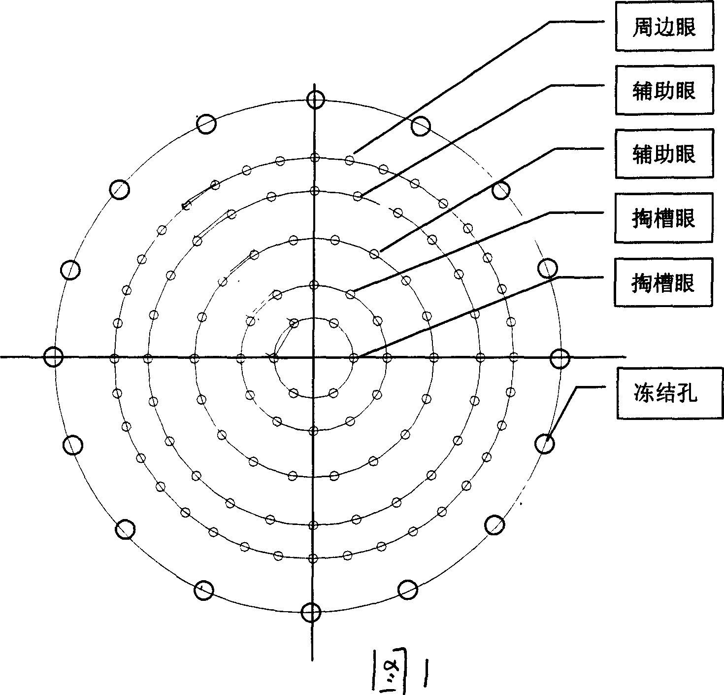 Technology method of artificial frozen soil control blasting by deep surface forzen method