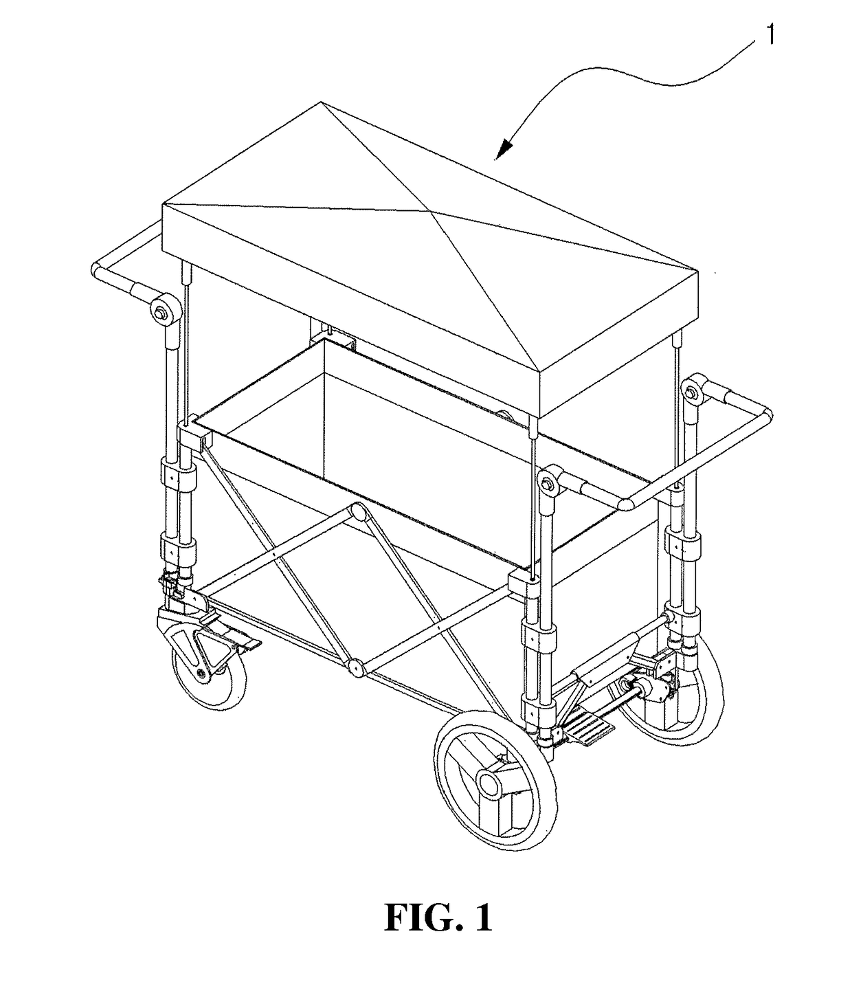 Infant wagon having improved convenience of use