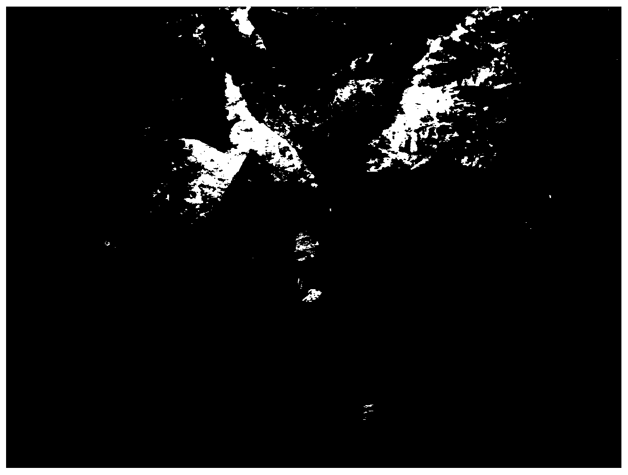 Method for coarse grain separation and dry-type powdering of granite pegmatite