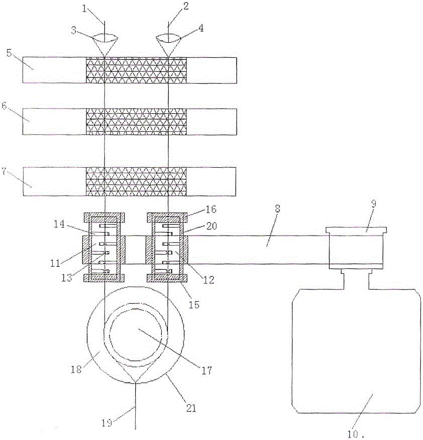 Production method of high torque spinning yarn